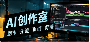 黄豆AI原创短剧制作主题画面